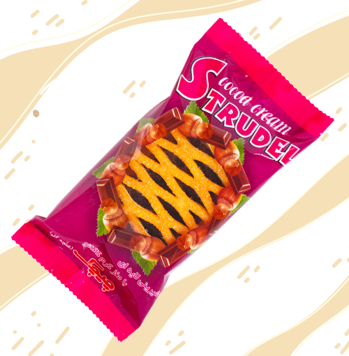 اشترودل متوسط شکلاتی